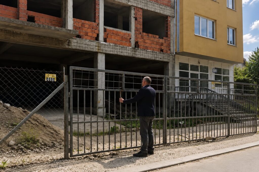 Punoletstvo nezavršene zgrade za mlade naučnike u Nišu
