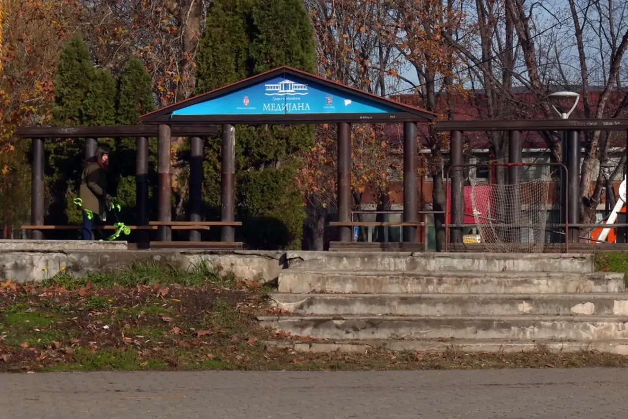 Pozornica u Parku Svetog Save