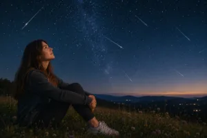Una posmatra zvezde padalice