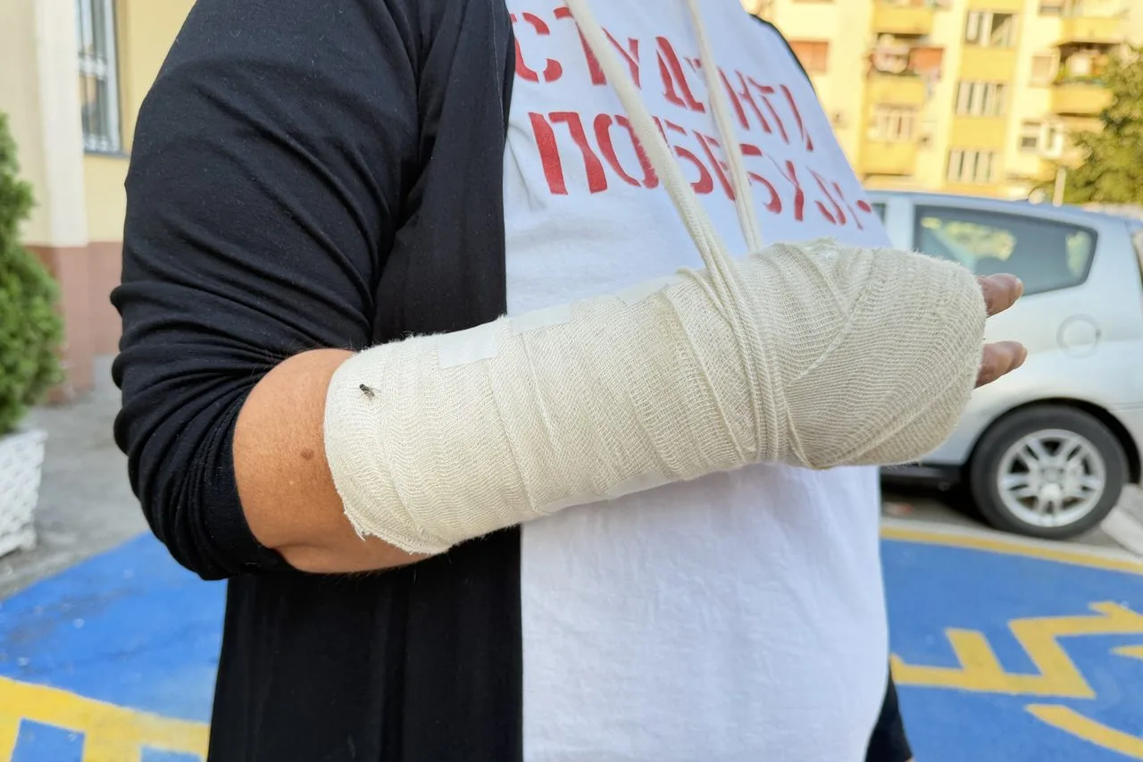 Povređena na mestu za invalide