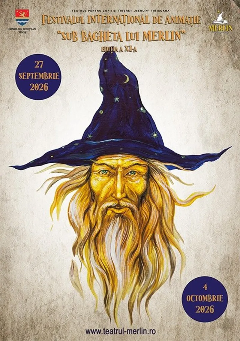 Plakat Jedanaestog medunarodnog festivalua animacije Pod Merlinovim stapom