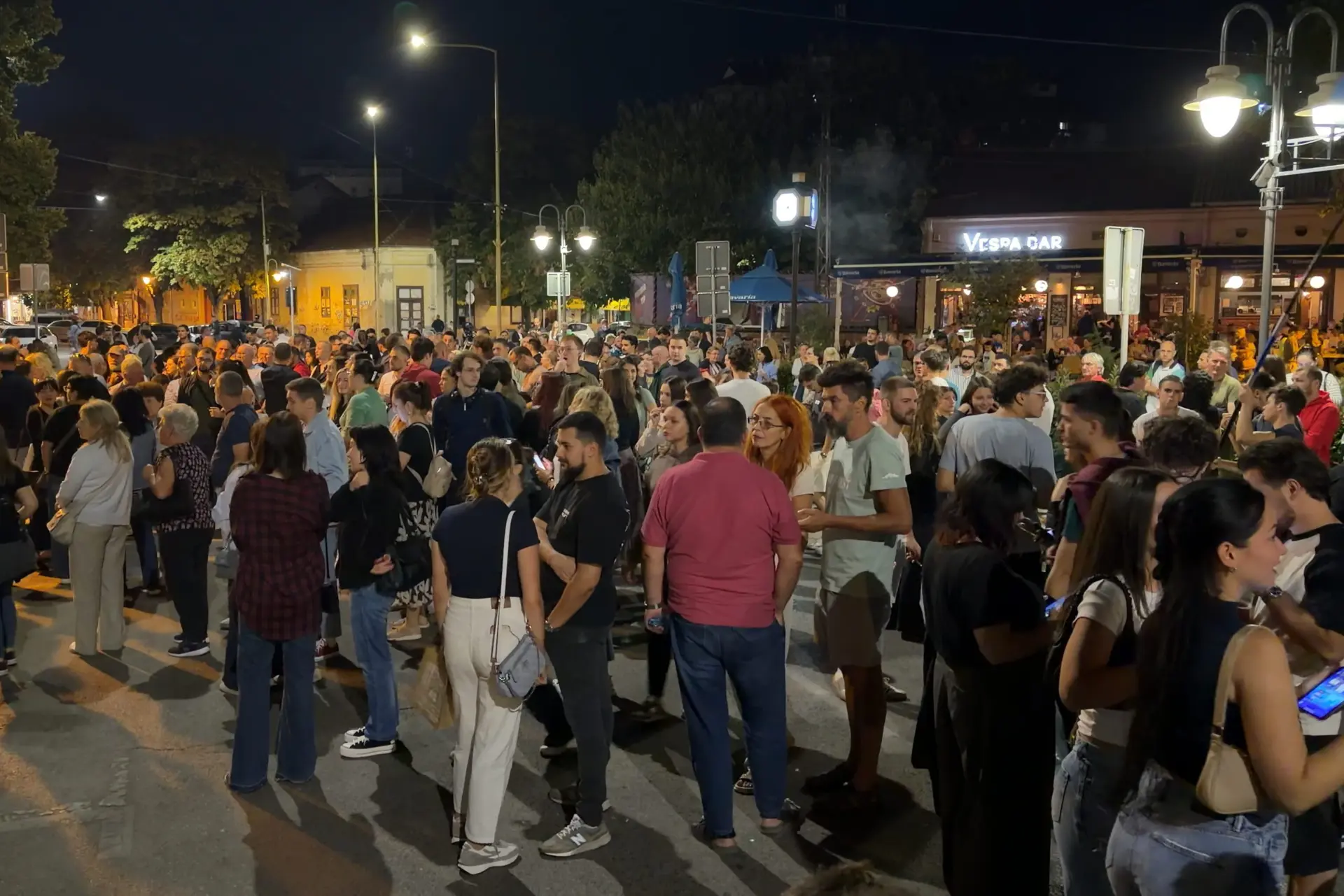 Okupljanje studenata zbog overivača