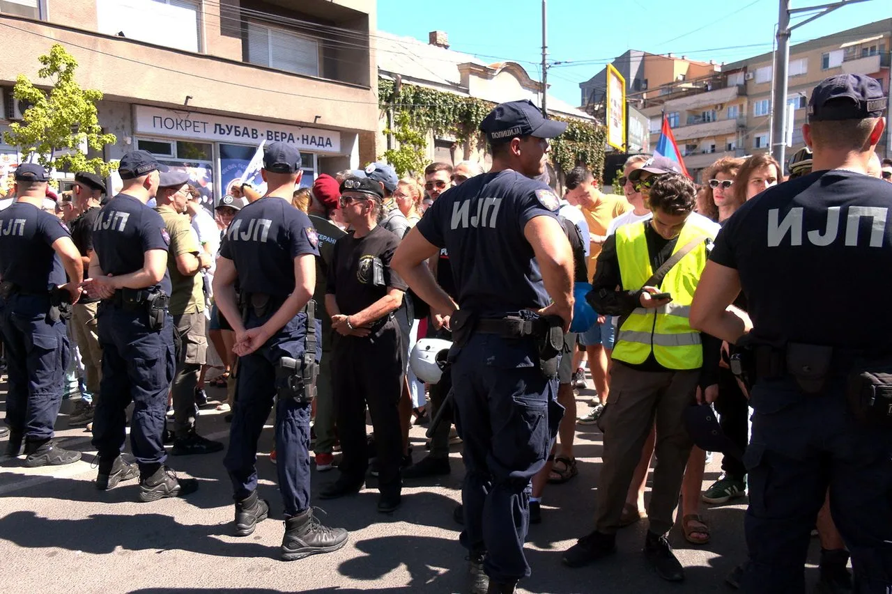 Vučić u Nišu i protesti