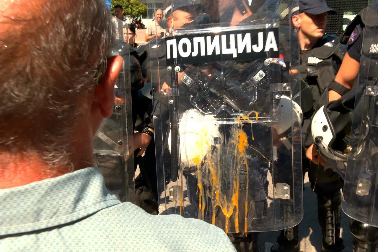 Vučić u Nišu i protesti