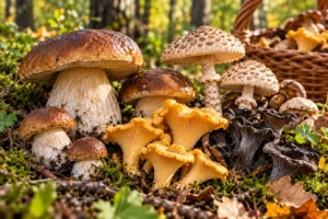 Sumska gozba vrganji i lisicarke